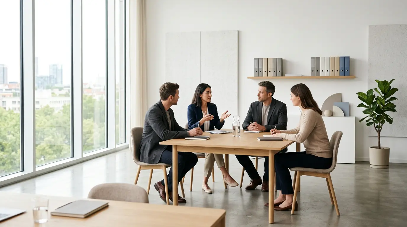 Parcours de formation professionnelle en vente dans un environnement moderne